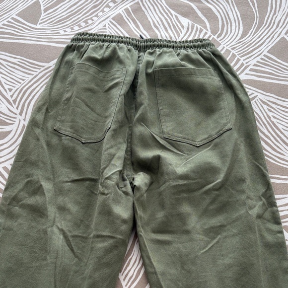 REVERB men’s joggers olive green - Picture 5 of 9